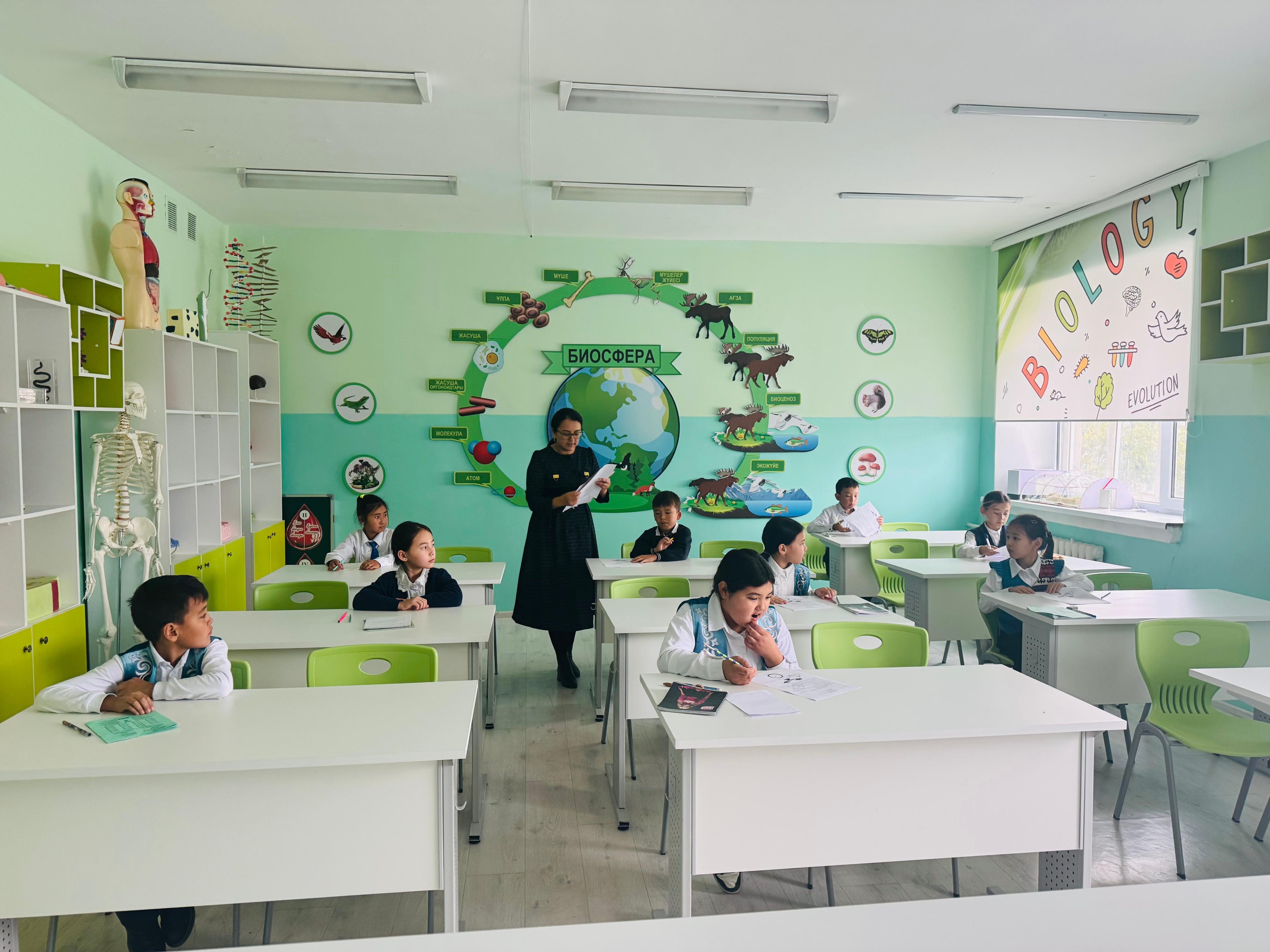 3-4 сыныптар арасында мектепішілік “Алтын сақа” олимпиадасы өтті