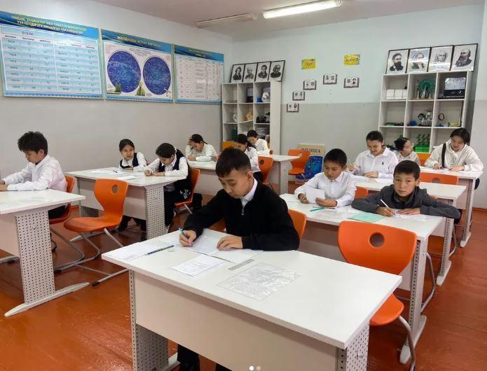 Математика пәнінен 5-11-сынып оқушыларына мектепішілік олимпиада өтті.