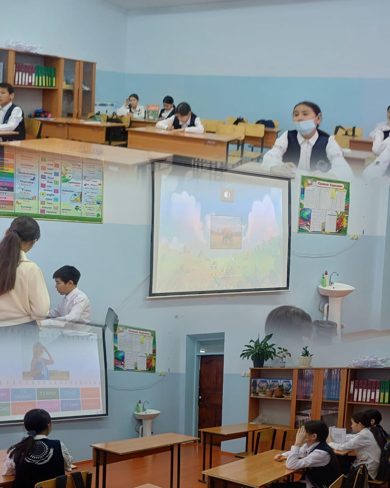 6 сыныптарға—Speaking club өтті.